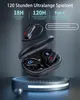 Product shot of wireless earbuds and their charging case, presented on a futuristic podium with lighting. Produktbild-Vorschau