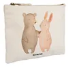 Mr. & Mrs. Panda Kosmetiktasche Bär und Hase Umarmen Größe Produktbild-Vorschau 3