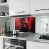 Küchenrückwand Spritzschutz Glas mit Motiv Abstrakte Produktbild-Vorschau 2