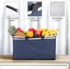 Belle Vous Tragbare 30 l Kühltasche Navy - Tragbare Taschen Produktbild-Vorschau 3