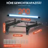 A wall-mounted pull-up bar with dimensions and weight capacity highlighted. Produktbild-Vorschau