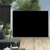vidaXL Marquise latérale extensible 120×500 cm Noir Voir les images du produit 15