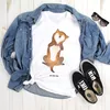 Mr. & Mrs. Panda Shirt Hund Streicheln - Weiß - Geschenk, Produktbild-Vorschau 2
