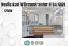 Nedis HTBA10GY, Wandmontierter Terrassenheizer, Grau, Produktbild-Vorschau 19