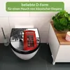 WC Sitz D-Form Schwarz mit Absenkautomatik Motiv London Red Produktbild-Vorschau 2