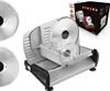 A food slicer and its packaging are displayed against a white background. Voir les images du produit