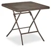 Relaxdays tuintafel met houtlook, bruin Productafbeelding-voorbeeld 8