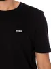 HUGO Dero222 T-Shirt, Schwarz XXL Produktbild-Vorschau 5