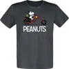 Peanuts T-Shirt Herren Snoopy - Biker - Rocker - Woodstock Produktbild-Vorschau 1