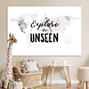 MuchoWow® Poster Weltkarte - Zitat - Marmor 180x120 cm - Produktbild-Vorschau 7