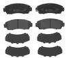 BREMBO Bremsbeläge Satz Vorne für HONDA CR-V III (RE) P 28 Produktbild-Vorschau 9