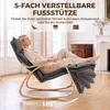 HOMCOM Schommelstoel, schommelstoel met verstelbare Productafbeelding-voorbeeld 5