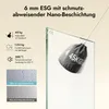 doporro Duschkabine Schwarz 75x120x195cm Eckdusche Produktbild-Vorschau 5