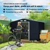 Outsunny Abri de jardin en métal 5,4 m² cabane de jardin Voir les images du produit 3