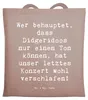 Mr. & Mrs. Panda Stoffbeutel Spruch Didgeridoo Konzert - Produktbild-Vorschau 1