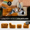 LUMALAND Modułowy narożnik lewy z serii Cord, 81x81x70 cm - Podgląd zdjęcia produktu 9