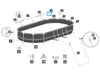 Bestway Power Steel Oval Pool T-Verbindungsstück F für 427 Produktbild-Vorschau 3
