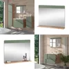 Koupelnové zrcadlo Vicco Izan Zelený/zlatý dub 80.1 x 62 cm Náhled obrázku produktu 7