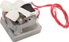 A close-up studio shot of a replacement auger motor for a pellet grill. Voir les images du produit