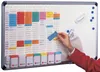 nobo Weißwandtafel mit Wochenplaner (B)910 x (H)490 mm Produktbild-Vorschau 1