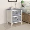 VidaXL 284047, Szary, Biały, Paulownia, Sklejka, 380 mm, Podgląd zdjęcia produktu 1