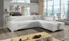 Rohová pohovka Porto 278 x 217 cm Bílá (imitace kůže) Náhled obrázku produktu 7