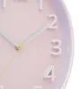 MPM-Quality Wanduhr Tahira rund Ø 350 mm Kunststoff Violett Produktbild-Vorschau 5
