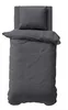 2 teilig Bettwäsche 155x220 cm Mikrofaser Premium Damast Produktbild-Vorschau 1