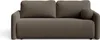 Sofa mit Schlaffunktion - Braun - Leicht zu Reinigen - mit Produktbild-Vorschau 7