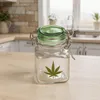 Glas Aufbewahrungsbehälter mit Bügelverschluss Cannabis Produktbild-Vorschau 3