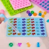 Silicone Gummibärchen Formen Set - 4 Förmchen + 2 Pipetten Produktbild-Vorschau 4