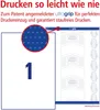 Avery 6125, Biały, A4, Papier, Laser/Atrament, Na stałe, Podgląd zdjęcia produktu 18