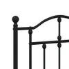The Living Store Bettgestell mit Kopf- und Fußteil Metall Produktbild-Vorschau 8