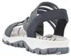 Rieker dámske topánky Papuče Sandal Black Leisure, Veľkosť Náhľad obrázku produktu 8