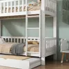 Etagenbett mit Rollbett, Kinderbett, mit Fallschutzgitter, Produktbild-Vorschau 3