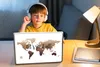 MuchoWow® Laptop Aufkleber Sticker Cover Weltkarte - Braun Produktbild-Vorschau 3