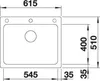 Blanco NAYA 6 zlewozmywak 615 x 510 mm wulkaniczna szarość Podgląd zdjęcia produktu 7
