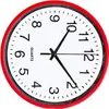 20,3 cm grote, stille wandklok, rond, modern, nauwkeurige Productafbeelding-voorbeeld 2