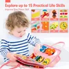 Montessori Busy Board – Lernspielzeug für Kinder 2–4 Jahre, Produktbild-Vorschau 6