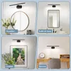 ZMH LED spiegelverlichting, 60 cm, 12W, spiegellamp, zwart, Productafbeelding-voorbeeld 13