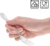 com-four® 12x Kuchengabel aus rostfreiem Edelstahl 430 - Produktbild-Vorschau 5