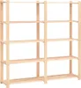 vidaXL Scaffale a 5 ripiani 170Ã38Ã170 cm in legno di pino Anteprima dell’immagine prodotto 7