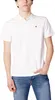 Elegantes Herren-Poloshirt in Weiß mit Stickerei und Produktbild-Vorschau 5