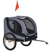 PawHut Przyczepka rowerowa dla psa, transporter dla psa, Podgląd zdjęcia produktu 1