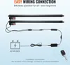 zestaw siłowników liniowych 2PCS 12V 30 cali 0,35"/s Podgląd zdjęcia produktu 6