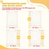 Barrière de sécurité pour chien PawHut, 76-104 cm, barrière Voir les images du produit 4
