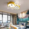 LED Deckenleuchte Kinderzimmer, Bienen-Design, dimmbar mit Produktbild-Vorschau 5