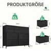 Schubkastenkommode Kommode mit 7 Schubladen aus Stoff Produktbild-Vorschau 2