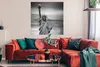 MuchoWow® Poster New York - Freiheitsstatue - Schwarz - Produktbild-Vorschau 2