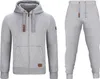 GYMAMBA Jogginganzug Patches Herren 2-teilig mit Kapuze Produktbild-Vorschau 1